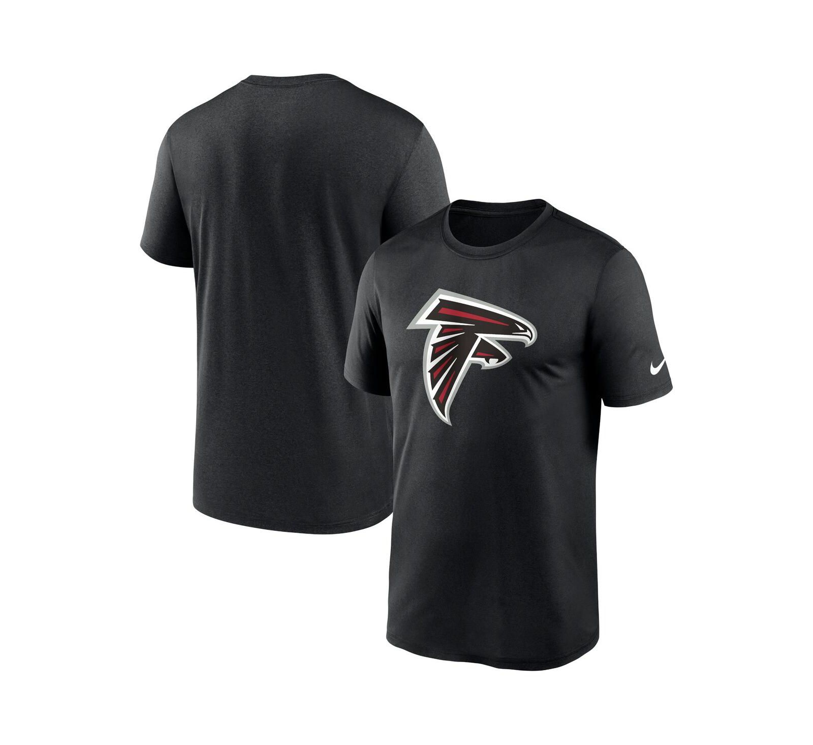Мужская футболка Nike Black Atlanta Falcons Legend Logo Performance