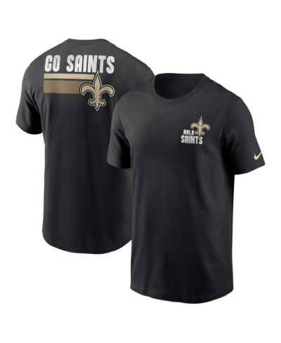 Мужская футболка Nike Black New Orleans Saints Blitz Essential
