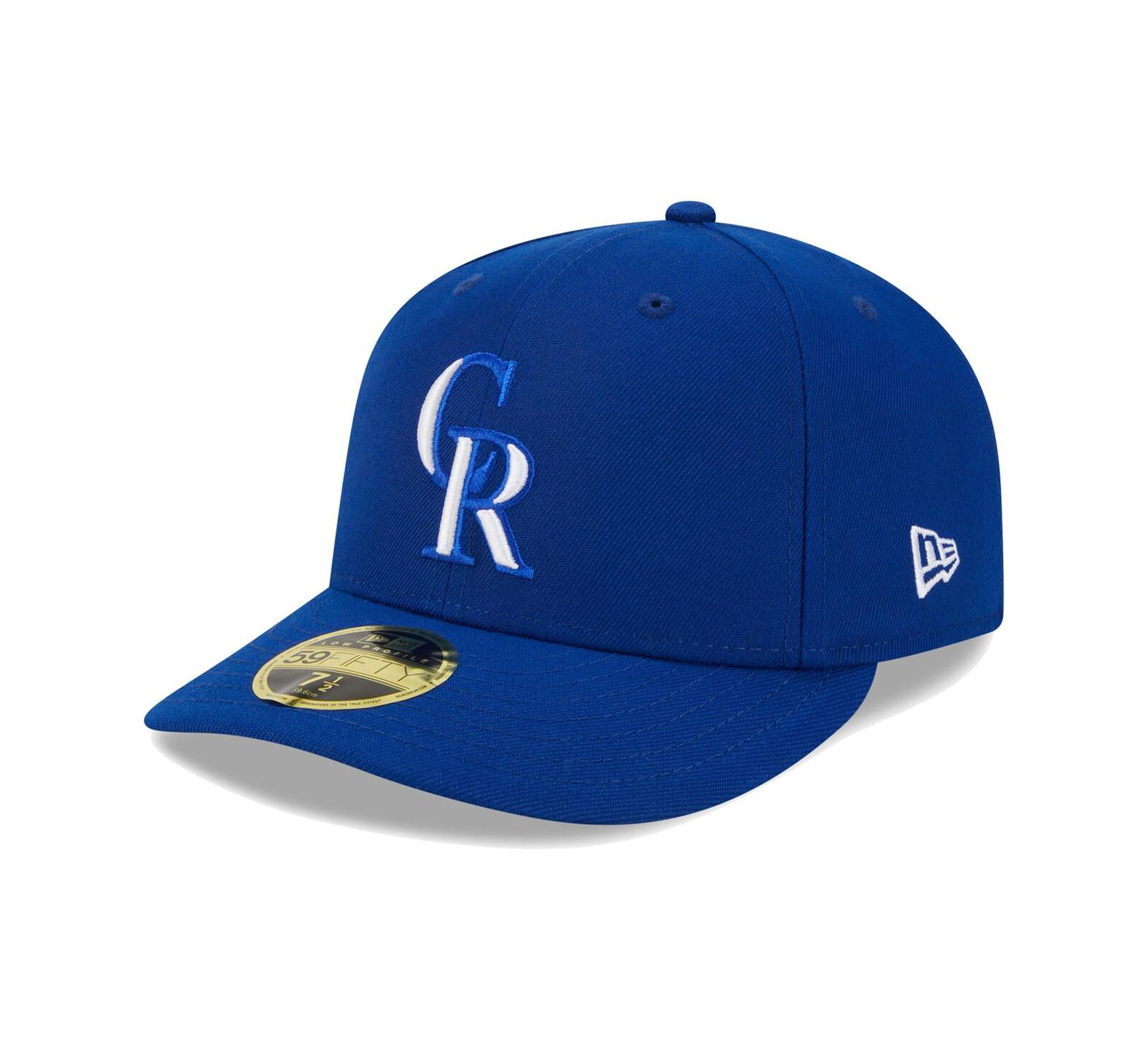 Мужская кепка New Era 59FIFTY Low Profile с логотипом Colorado Rockies