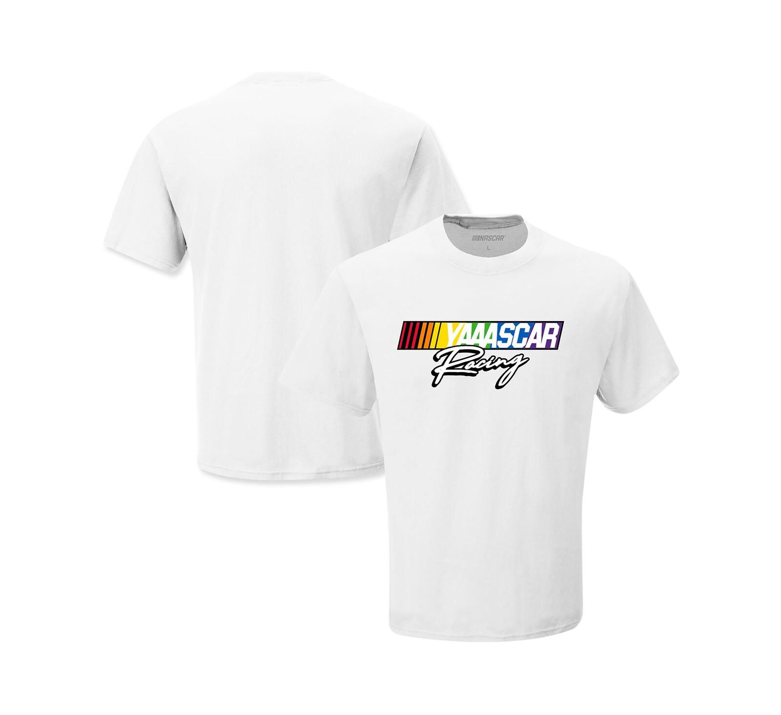 Мужская футболка Checkered Flag Sports NASCAR Racing White