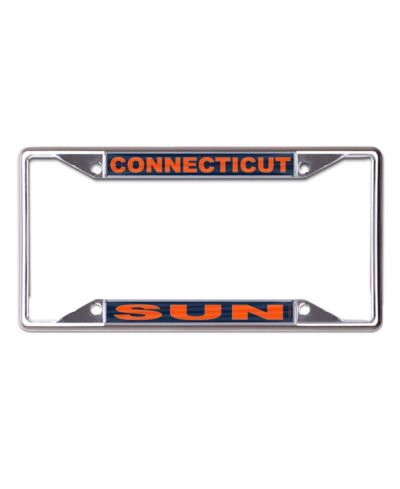 Wincraft Connecticut Sun Metal Laser Cut License Plate Frame