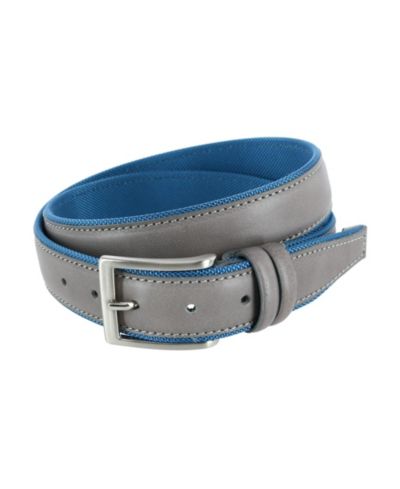 TRAFALGAR Men's The Back Nine 35mm Full Grain Leather with Nylon Lining Golf Belt