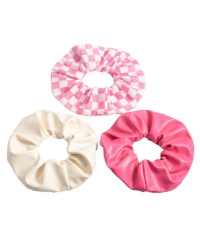 Женский набор резинок для волос Headbands of Hope - Pink Checkered