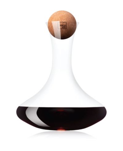 Vacu Vin Wine Decanter with Cork Stopper