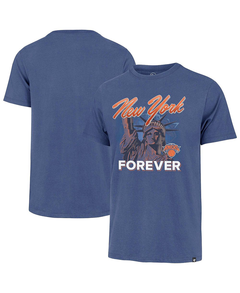 Мужская футболка '47 Brand Blue New York Knicks Forever Franklin