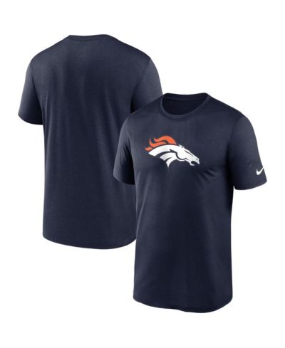 Men's Nike Navy Denver Broncos Legend Logo Performance T-shirt