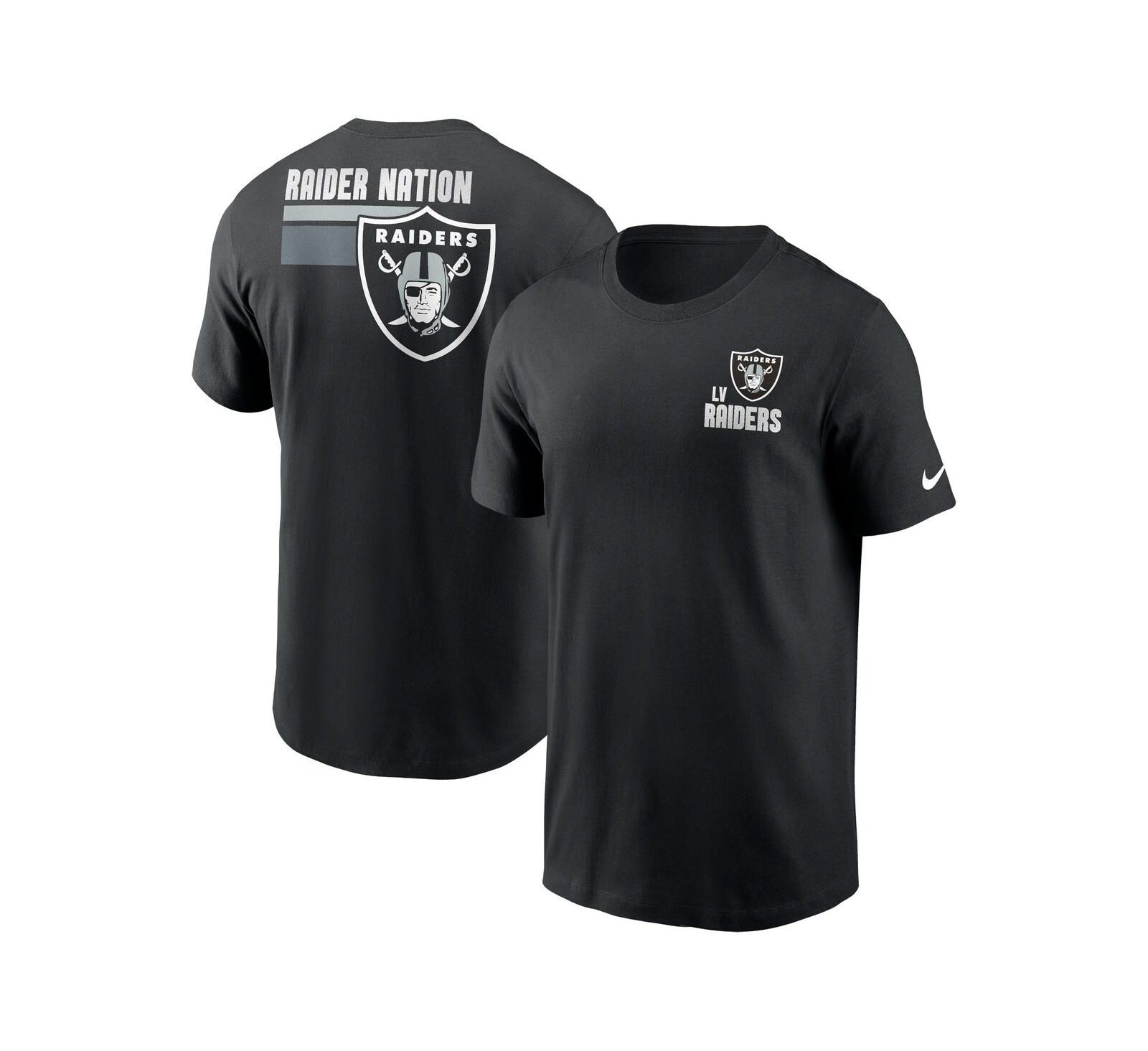 Men's Nike Black Las Vegas Raiders Blitz Essential T-shirt