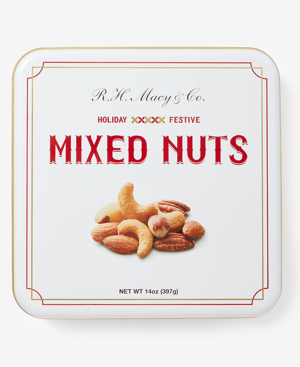 R.H. Macy & Co. Holiday Mixed Nuts Gift Box, 14 oz