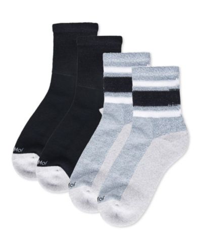 Мужские хлопковые носки MeMoi Diabetic Vintage-like Stripe, 2 пары
