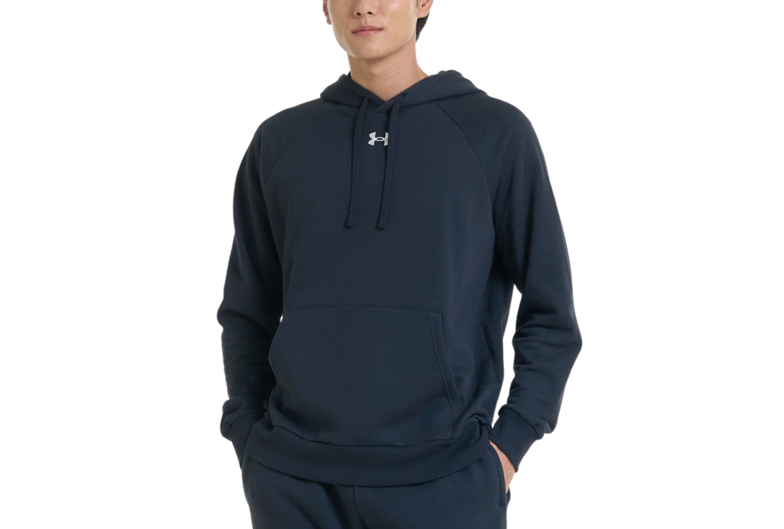 Мужское худи Under Armour Rival Logo Embroidered Fleece с вышивкой