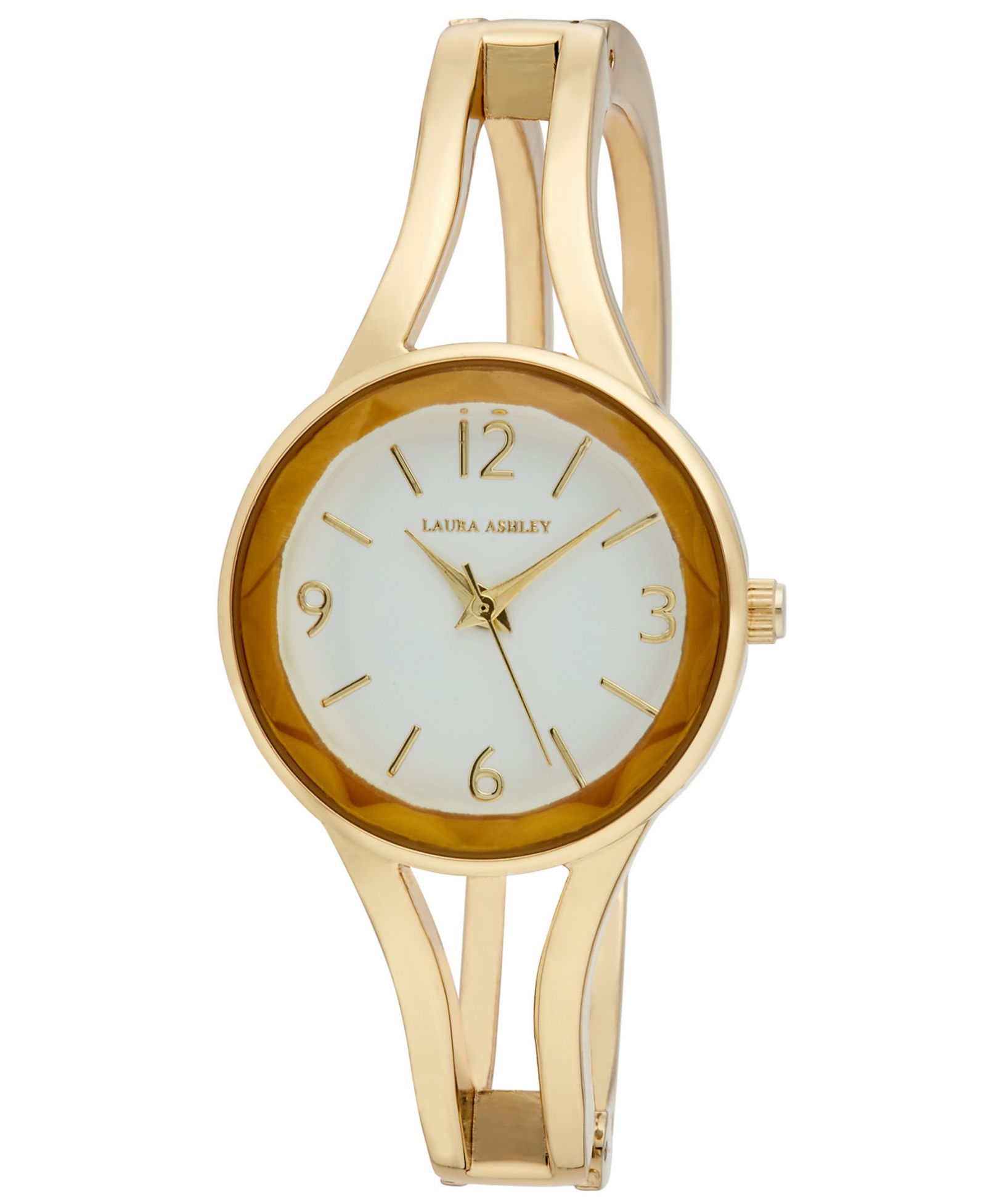 Женские часы Laura Ashley Quartz Gold-Tone Alloy, 28mm