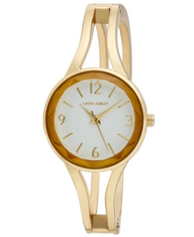 Женские часы Laura Ashley Quartz Gold-Tone Alloy, 28mm