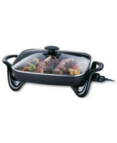 Presto National Industries 16 in. Electric Skillet with Glass Cover