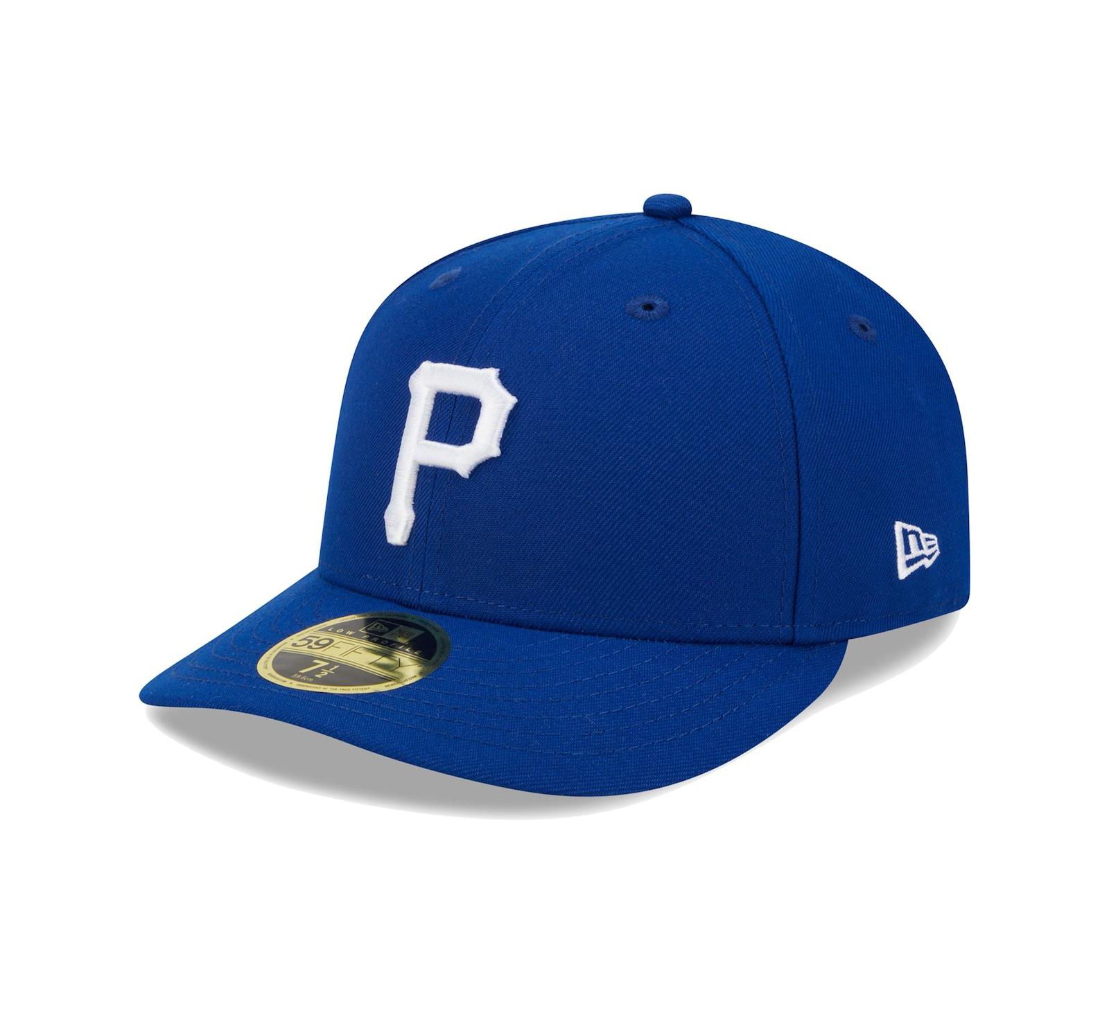 Men's New Era Royal Pittsburgh Pirates White Logo Low Profile 59FIFTY Fitted Hat