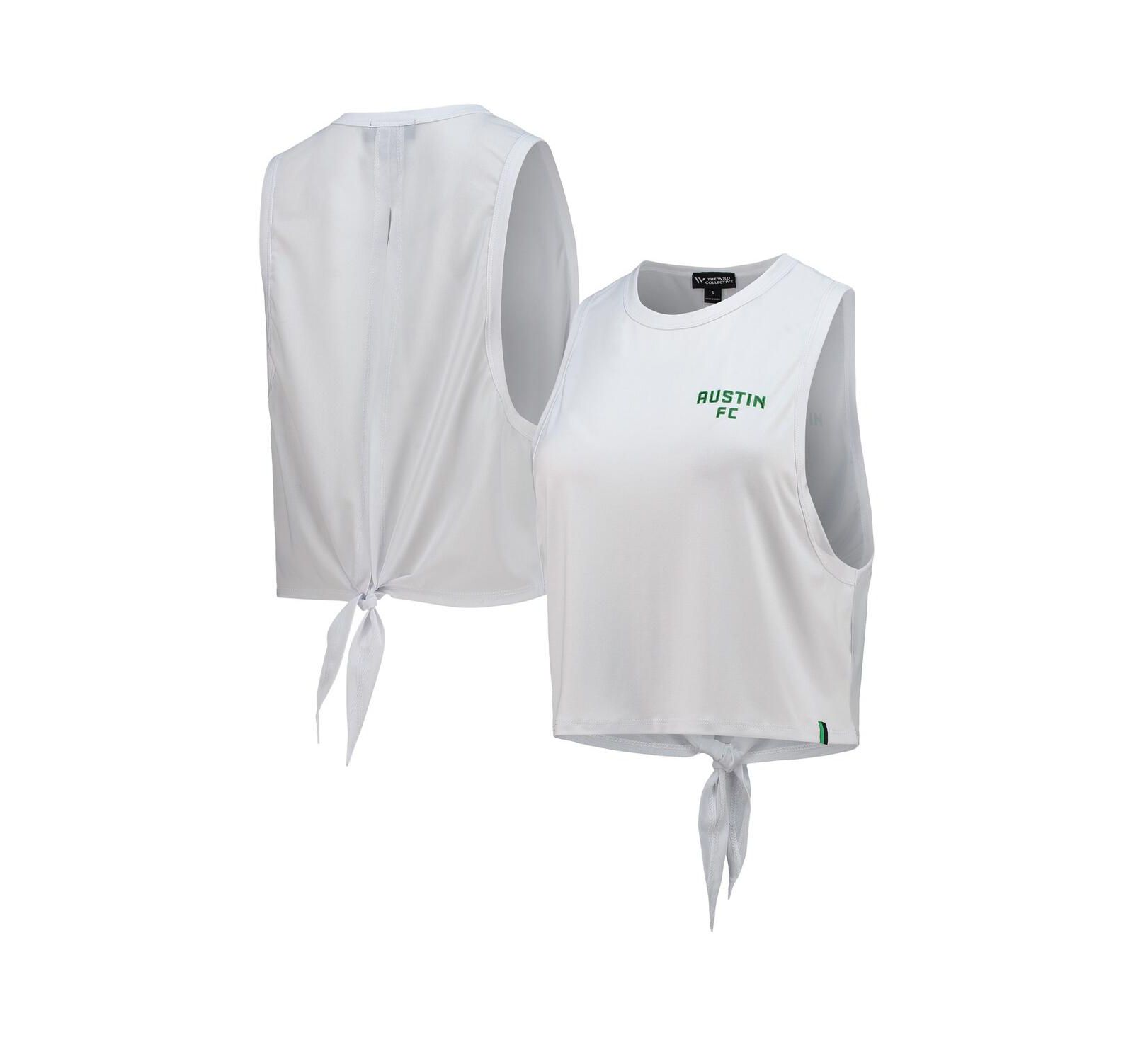 Танк-топ The Wild Collective Women's White Austin FC Twist Back