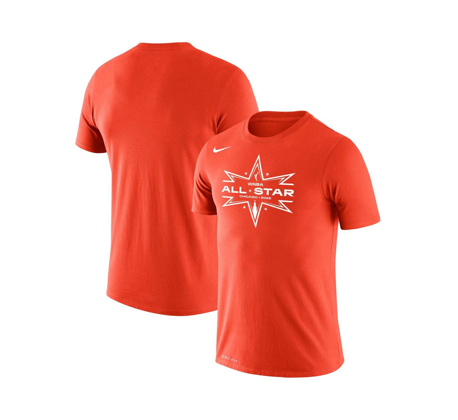 Men's Nike Orange 2022 WNBA All-Star Game Logo Legend Performance T-shirt