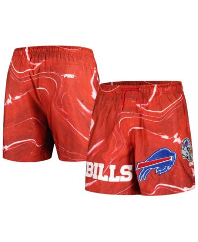 Мужские шорты Pro Standard, красный, с принтом Buffalo Bills