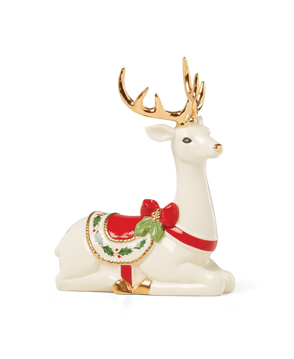 Lenox фигурка лежащего оленя