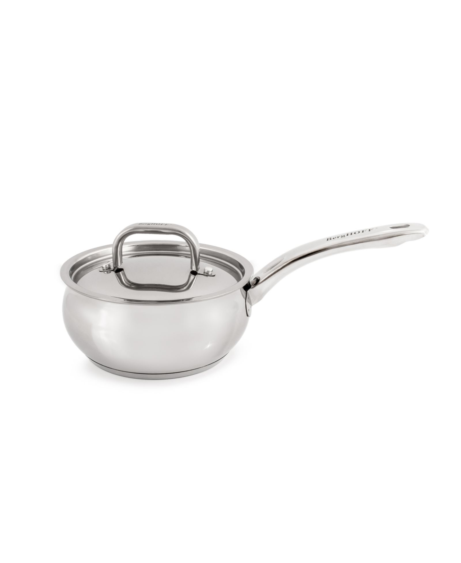 BergHOFF сотейник из нержавеющей стали 18/10 Belly Shape с крышкой, 1.5qt.