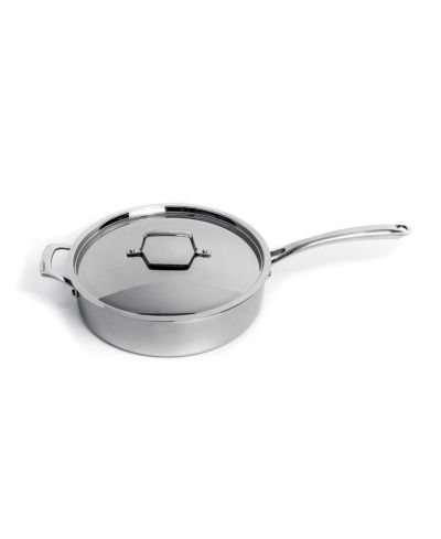 BergHOFF Stainless Steel 4.6-Quart 11" Saute Pan with Lid