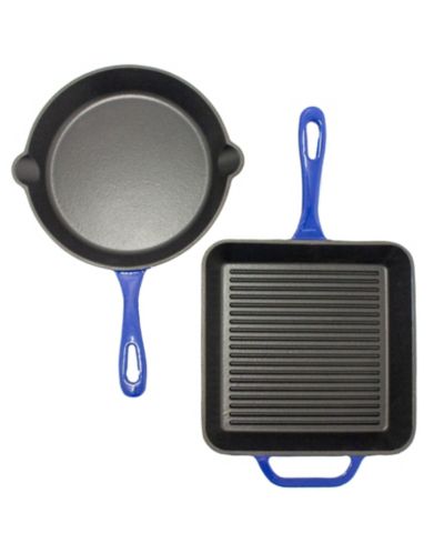 Набор сковородок BergHOFF Neo 2pc Cast Iron 10" Fry and Grill Pan
