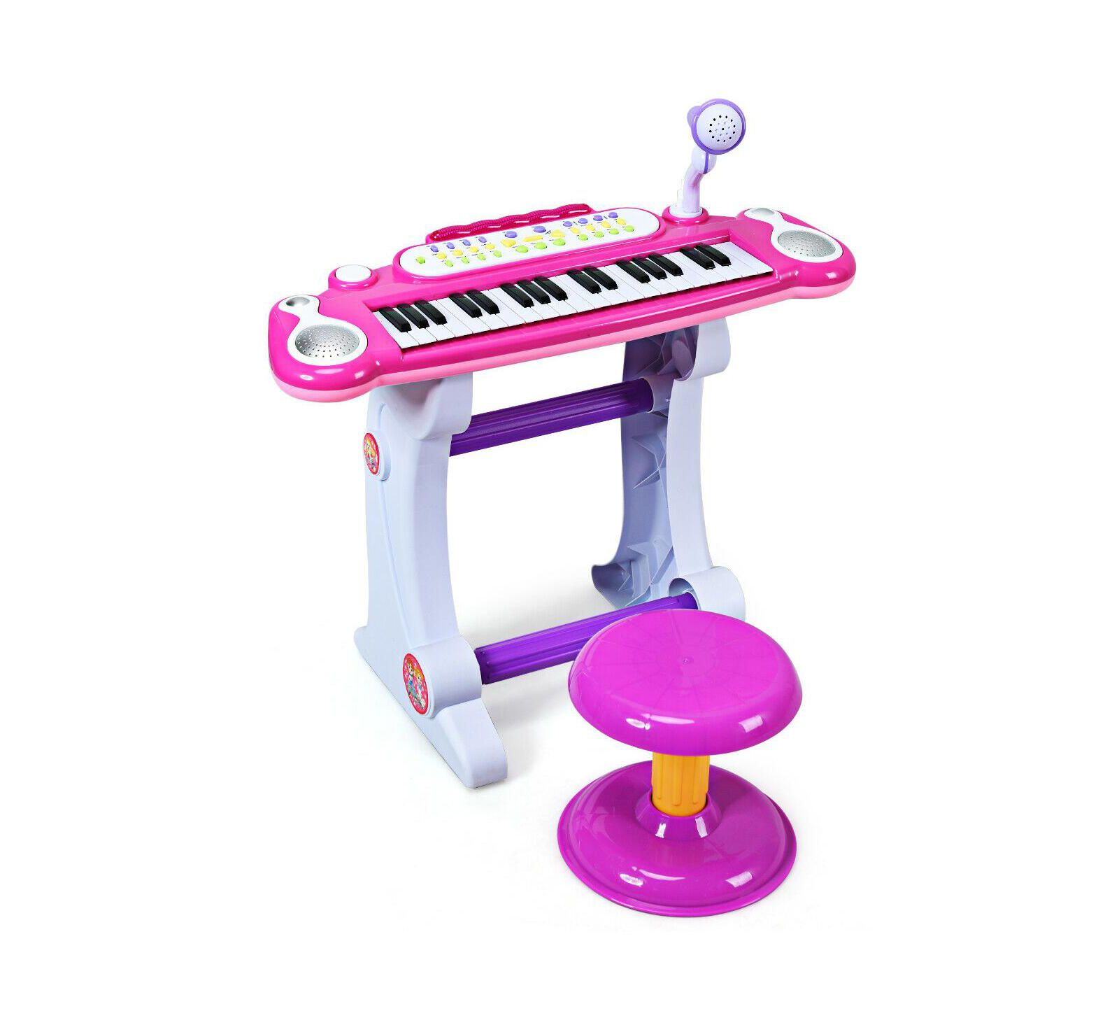 37 Key Electronic Keyboard Kids Toy Piano MP3 Input with Microphone