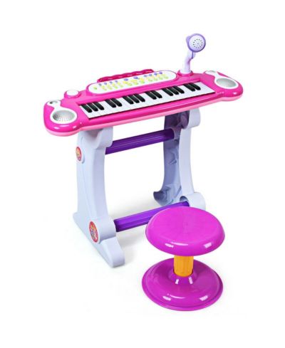 37 Key Electronic Keyboard Kids Toy Piano MP3 Input with Microphone