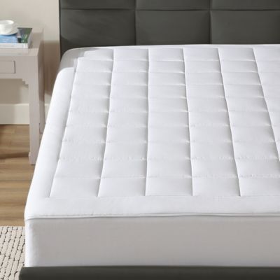 Наматрасник CIRCLESHOME Ultra-Plush Down Alternative Cotton, белый, Full