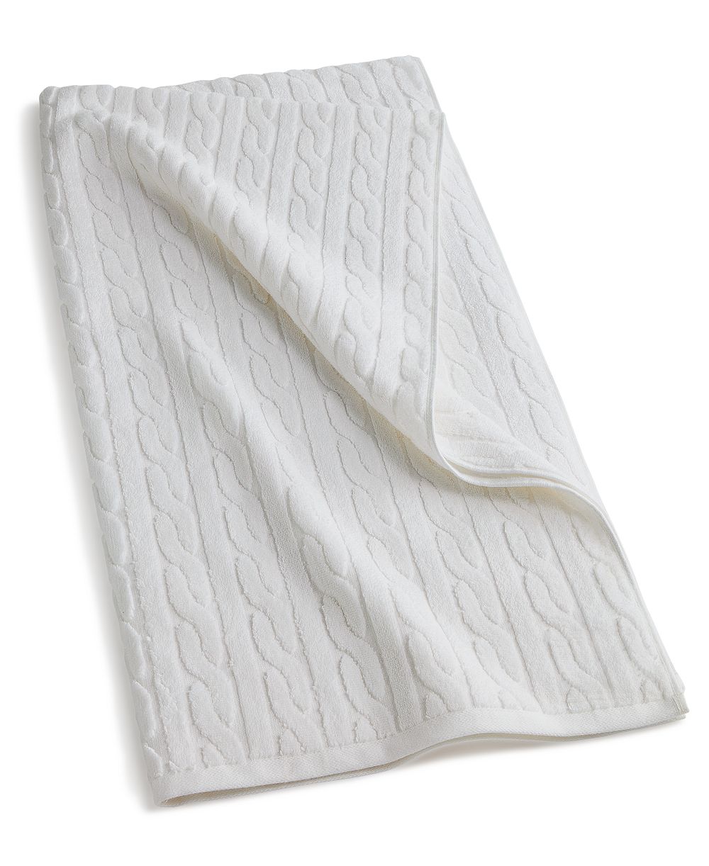 Полотенце для ванной Lauren Ralph Lauren Sanders Cable, 30" x 56"