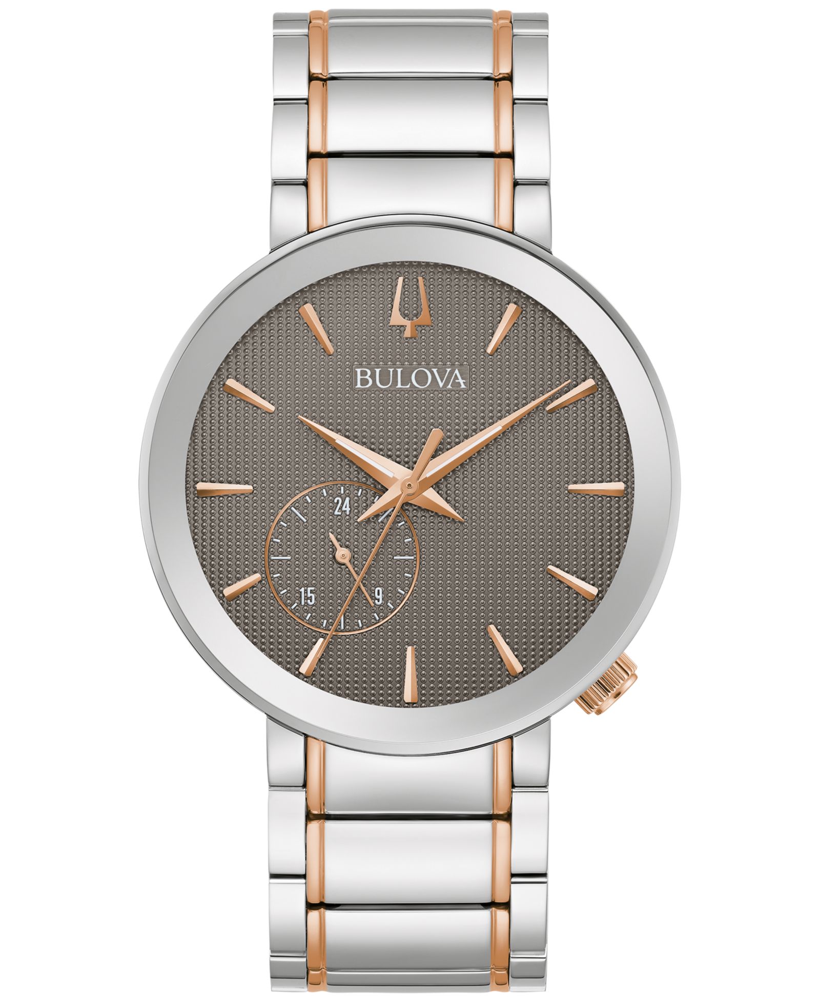Bulova Men's Latin Grammy Futuro Two-Tone Stainless Steel Bracelet Watch 42mm