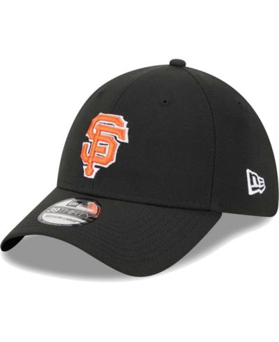 Мужская кепка New Era Black San Francisco Giants Logo 39THIRTY Flex