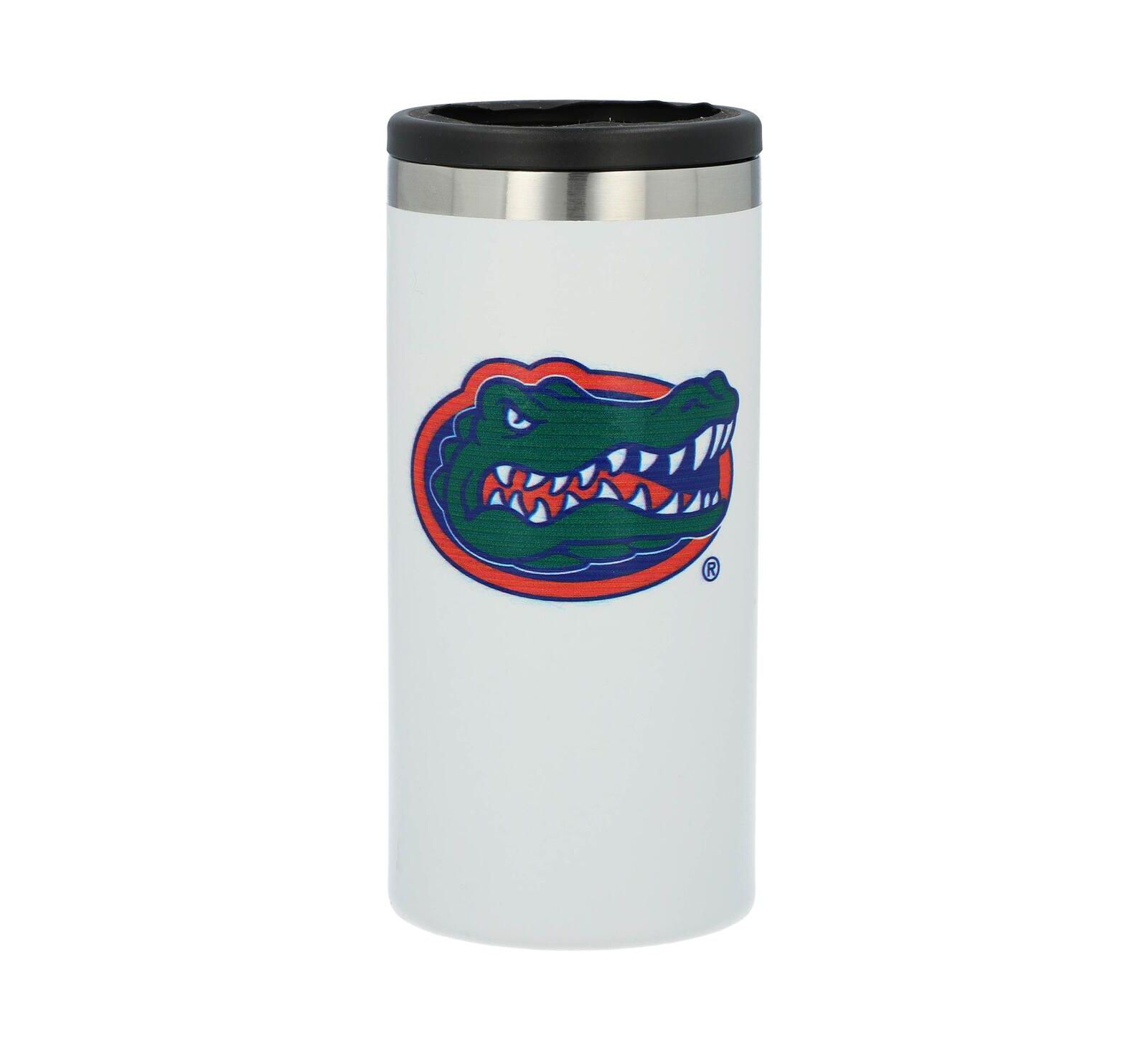 Florida Gators Team Logo 12 Oz Slim Can Holder
