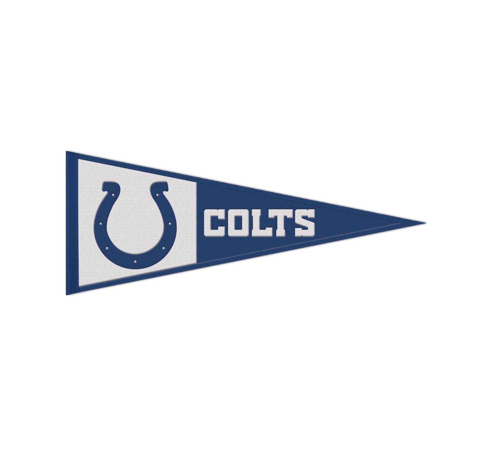 Wincraft Indianapolis Colts 13" x 32" Wool Primary Logo Pennant