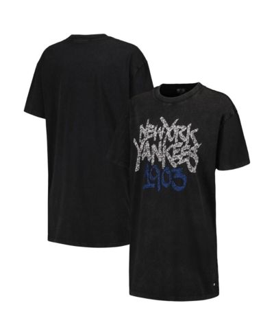 Women's The Wild Collective Black New York Yankees T-shirt Dress