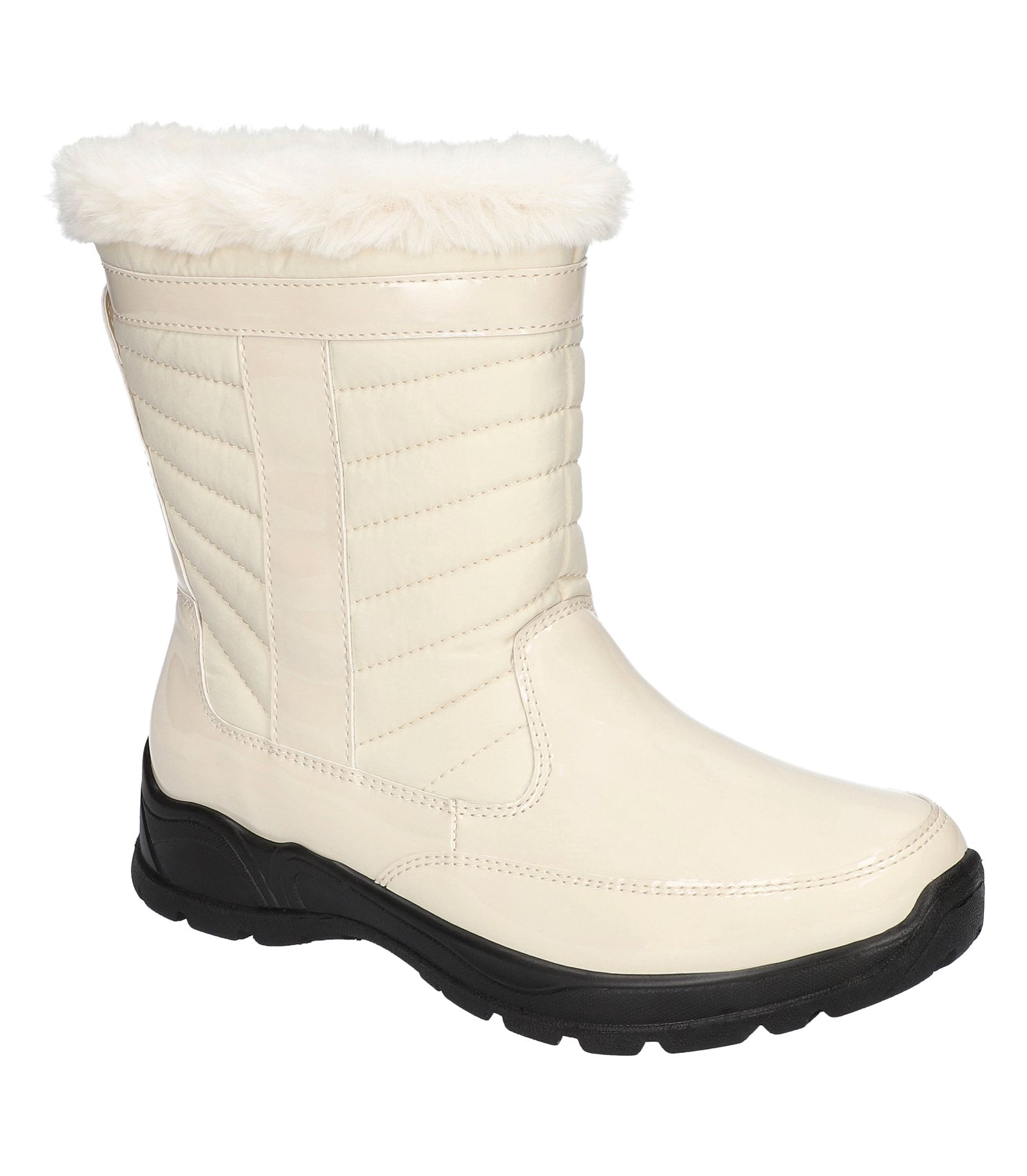 Easy Street Women's Frazer Slip Resistant and Waterproof Side Zip Boots
