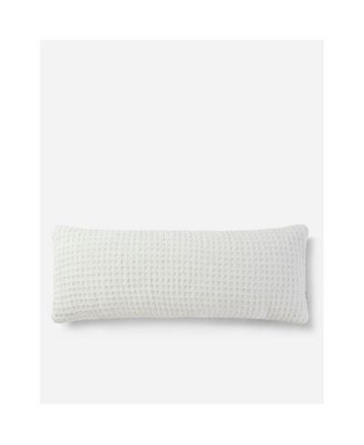 SUNDAY CITIZEN Snug Waffle Decorative Pillow, 14" x 36"