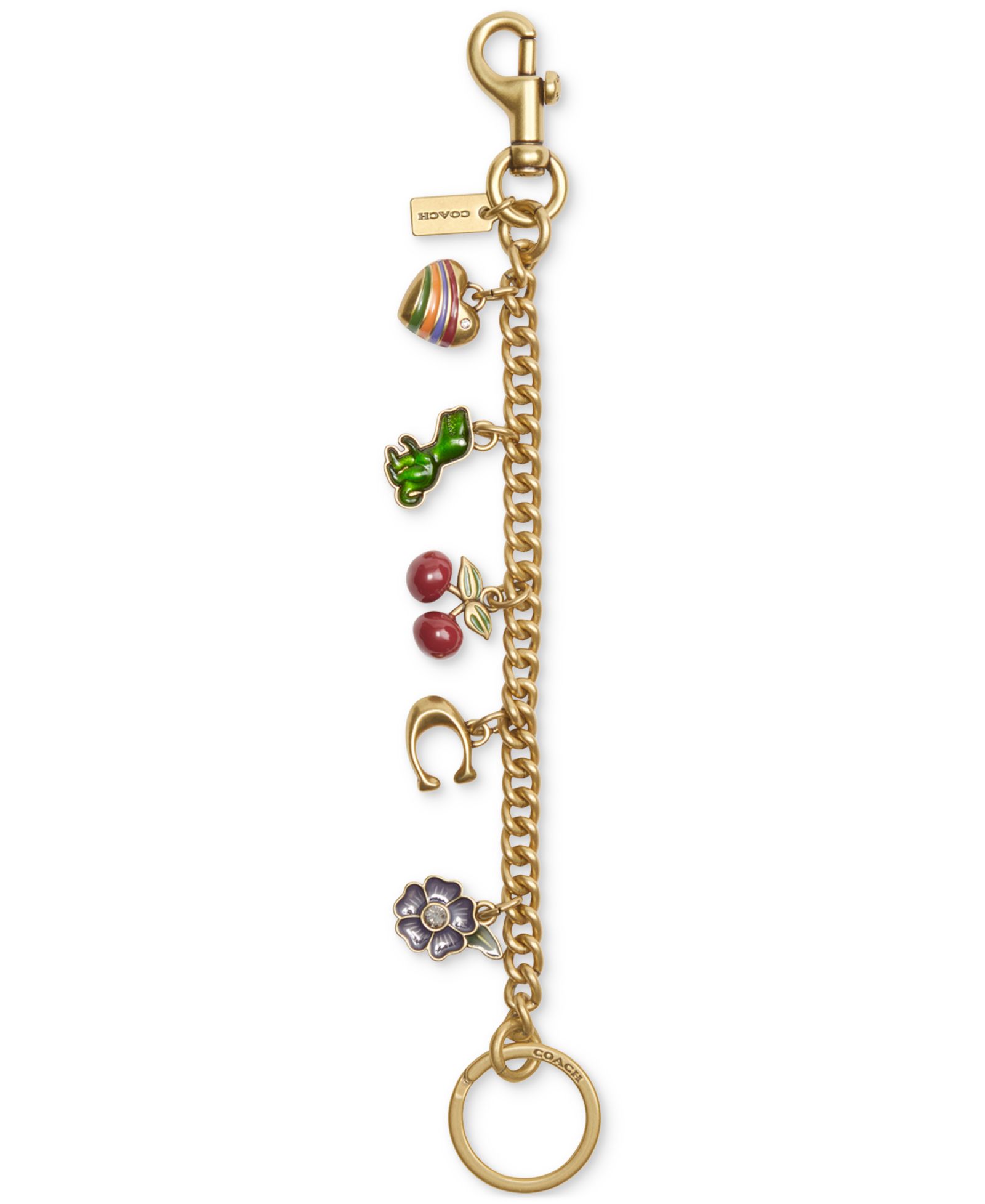 COACH подвеска на сумку Motif Chain