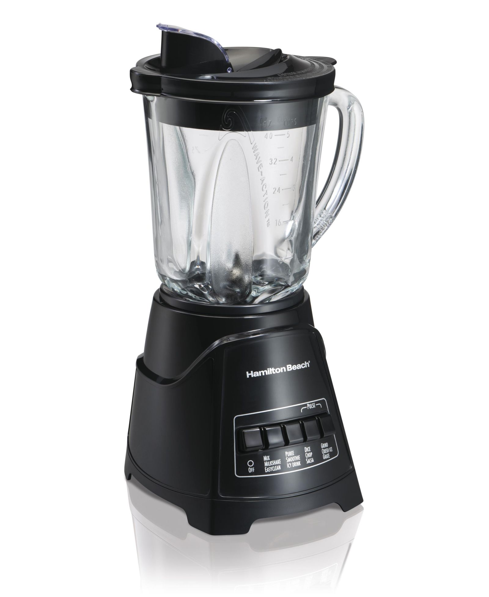 Hamilton Beach Блендер Power Elite со стеклянной чашей 40 oz - 58146