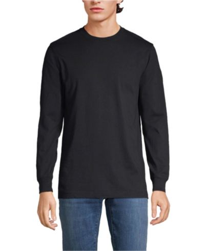 Мужская футболка Lands' End Super-T Long Sleeve