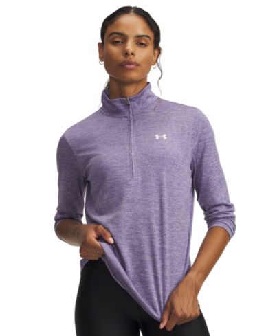 Топ Under Armour Women's Twist Tech Quarter-Zip Logo