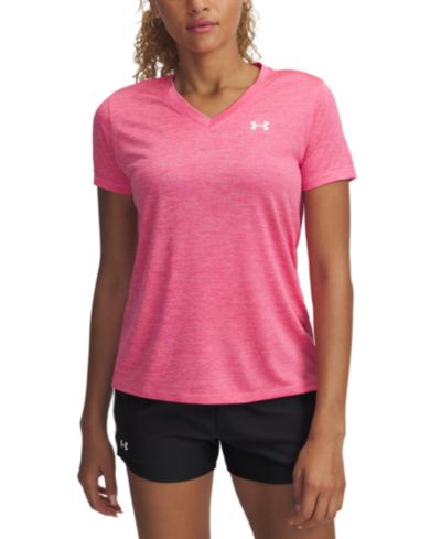 Женский топ Under Armour Women's Twist Tech V-Neck с коротким рукавом