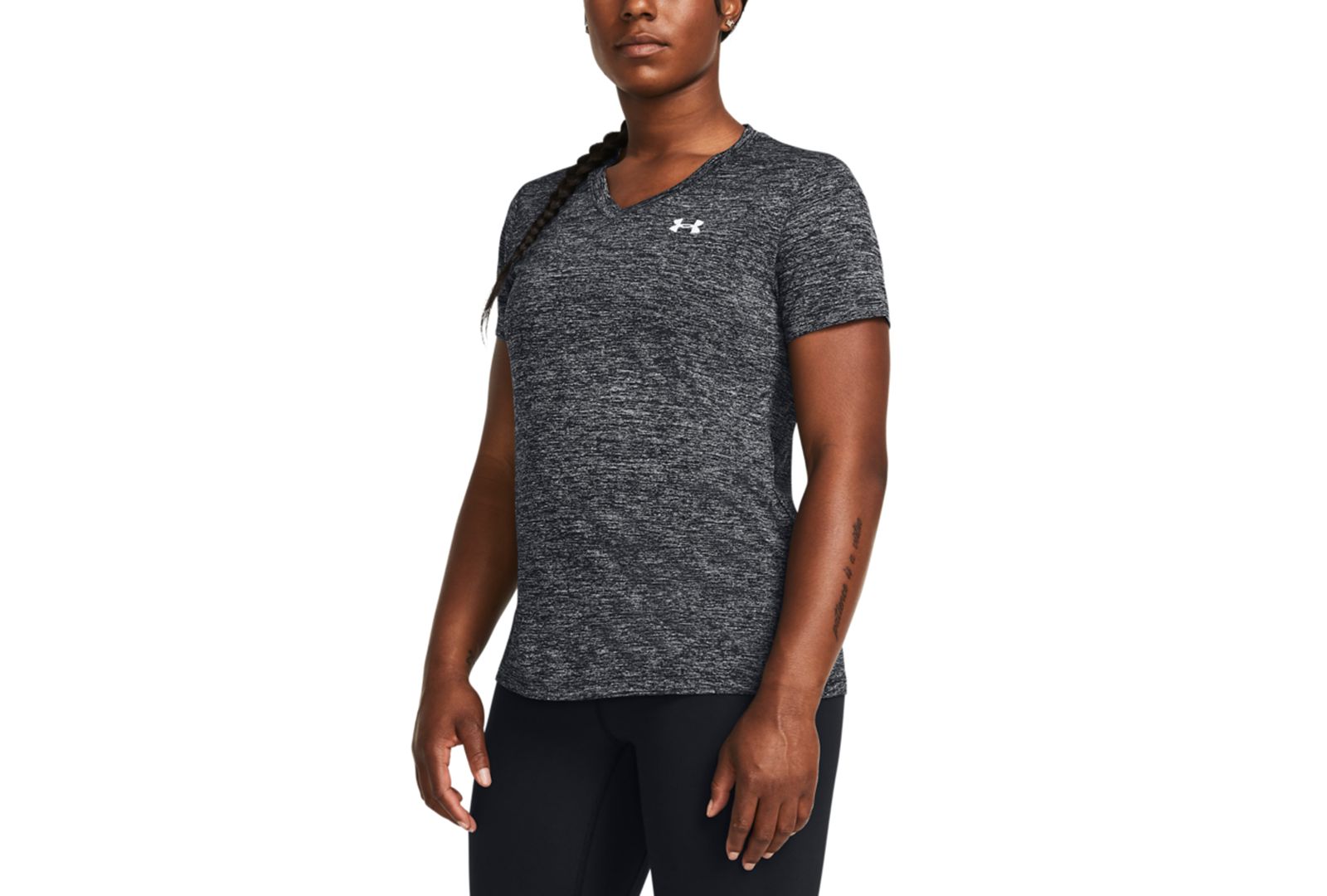 Under Armour Women's Twist Tech V-Neck Short-Sleeve Top