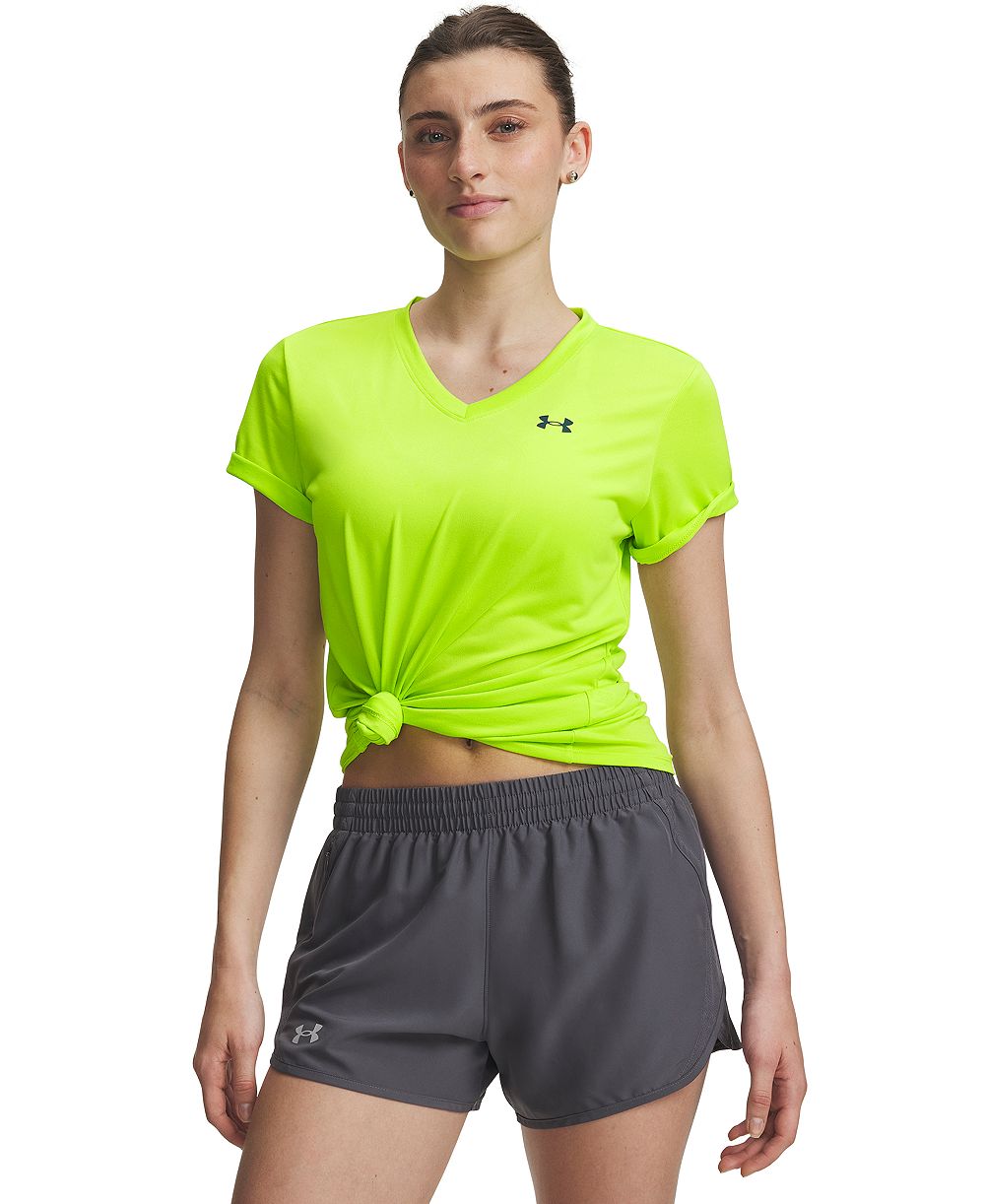 Under Armour Women's Tech V-Neck Short-Sleeve Top