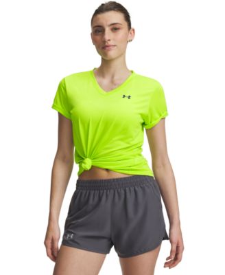 Женский топ Under Armour Tech V-Neck Short-Sleeve