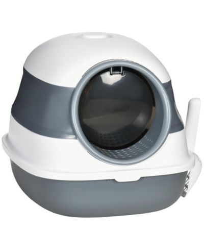PawHut Dome Cove Cat Litter Box with Lid, , and