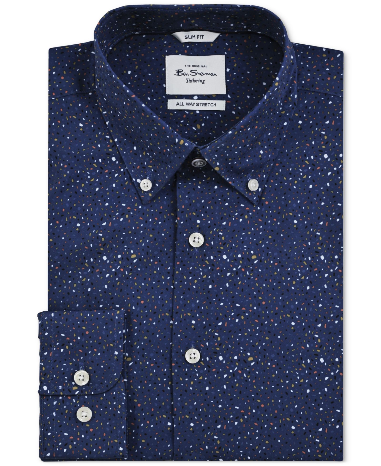 Мужская рубашка Ben Sherman Slim-Fit Textured