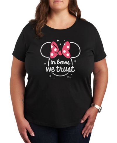 Hybrid Apparel Trendy Plus Size Minnie Mouse Graphic T-shirt