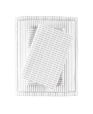 Madison Park Essentials Printed Cotton Percale 4-Pc. Sheet Set, Queen