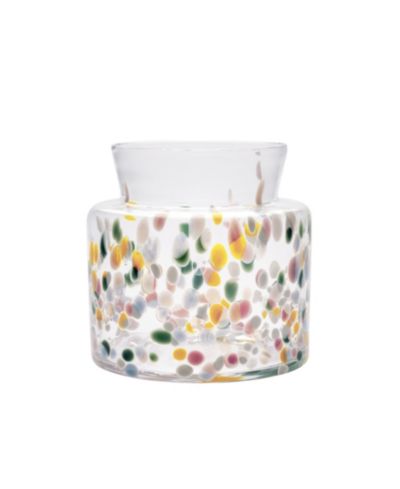 Meadow Spring Wide Crystal Vase