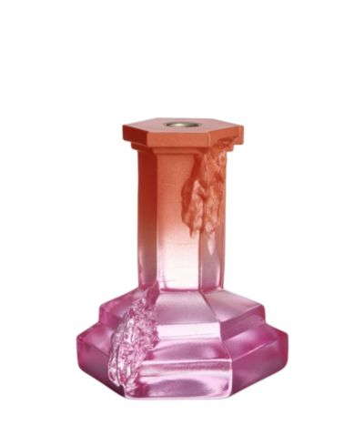 Kosta Boda Rocky Baroque Spicy Candlesticks, Large